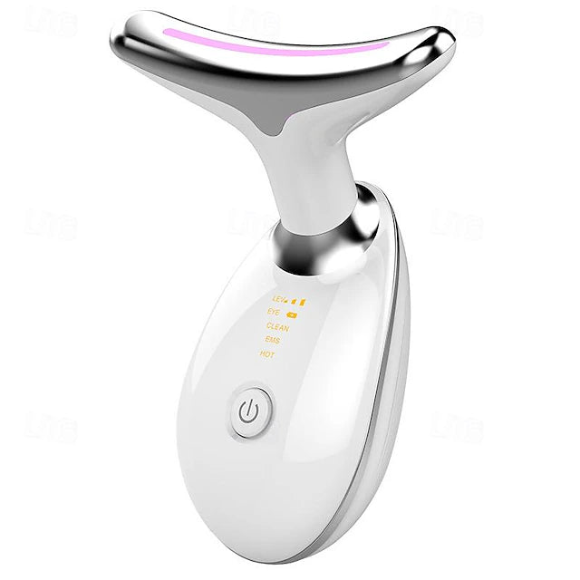 Neck & Face Lifting Device LED Therapy for Youthful Glow