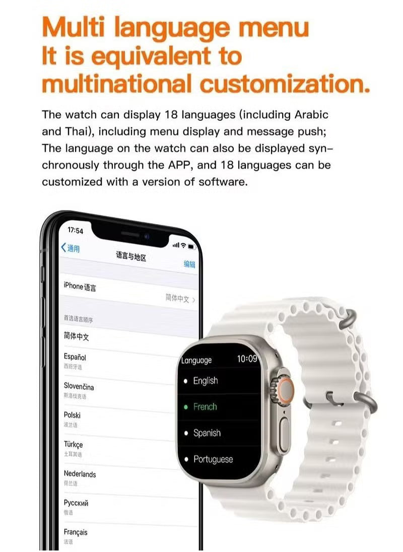 Rock 21 Pro Smartwatch  Sleek Fitness & Calling Watch with AMOLED Display