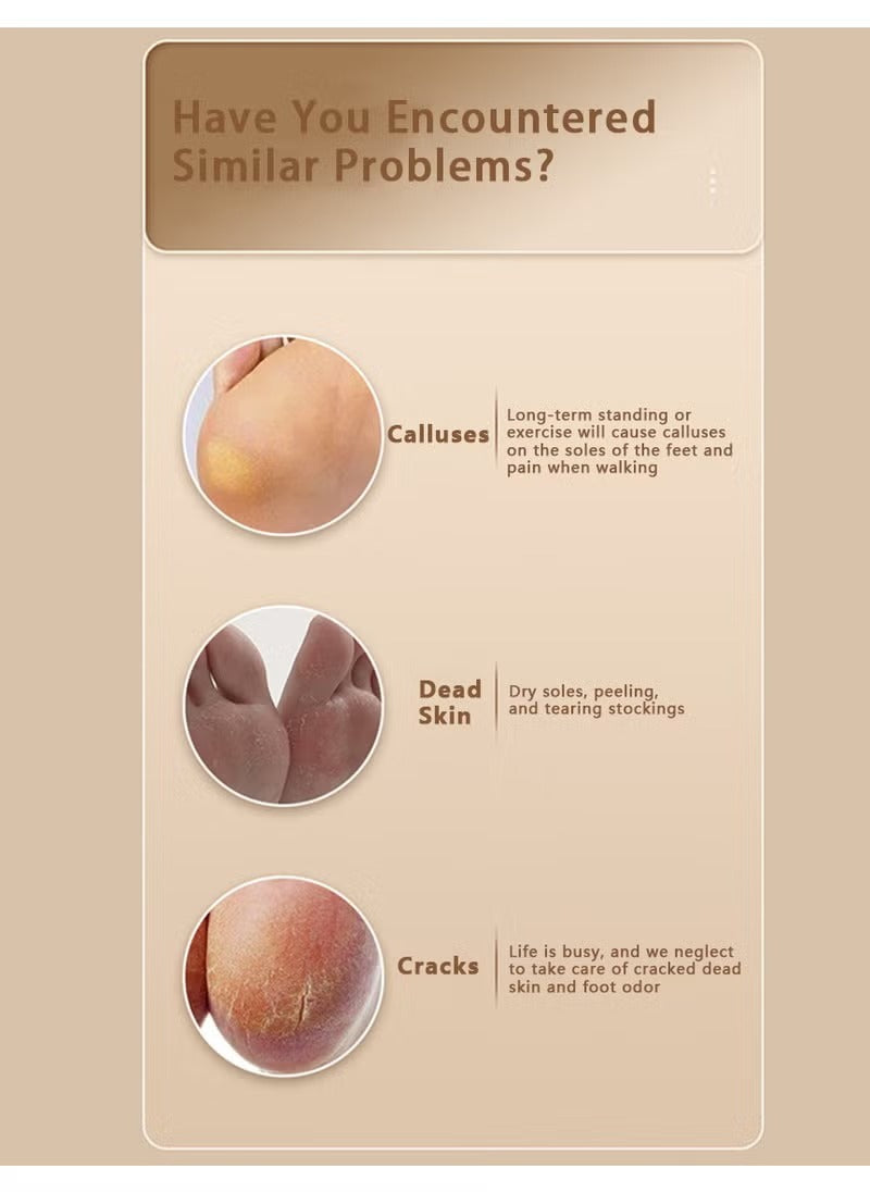 Glow Toes Spa Quality Callus & Nail Care at Home