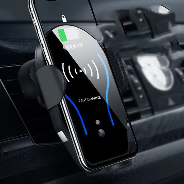 Fast & Efficient Wireless Car Charger Power Up on the Go