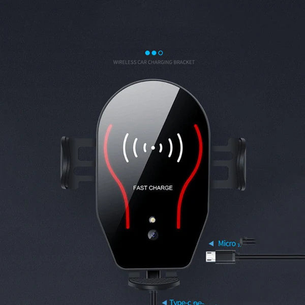 Fast & Efficient Wireless Car Charger Power Up on the Go