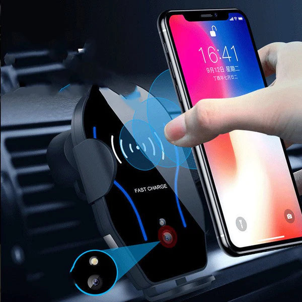 Fast & Efficient Wireless Car Charger Power Up on the Go
