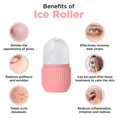 GlowRoll Ice Roller for Radiant & Refreshed Skin
