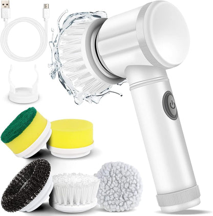 PowerScrub Cordless Electric Cleaning Brush for Home, Bathroom & Kitchen