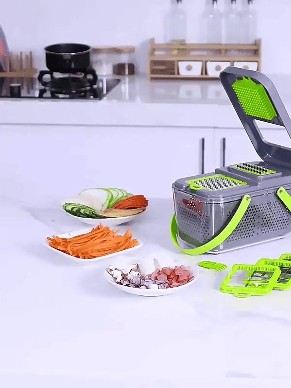Multifunctional Vegetable Cutter _ Chop, Slice & Dice in Seconds