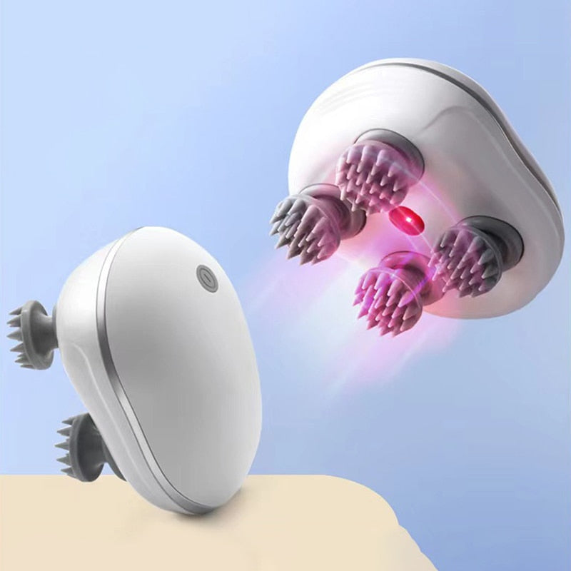 Soft Scalp Massager for Growth & Relaxation