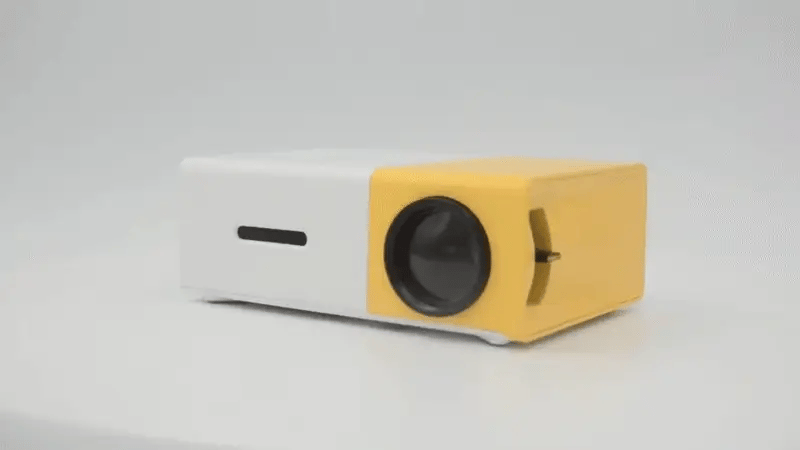 Meer Mini Projector YG-300 | Portable HD Home Theater for Movies, Kids & Travel
