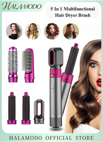 Smart 5-in-1 Hair Comb  One Tool for All Your Styling Needs