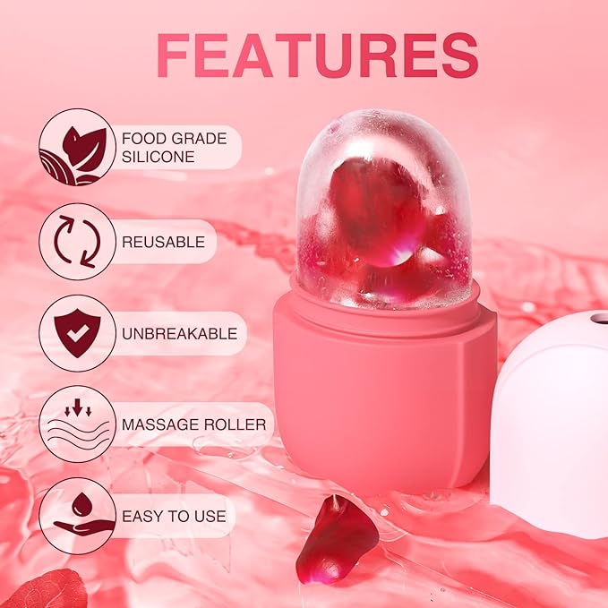 GlowRoll Ice Roller for Radiant & Refreshed Skin