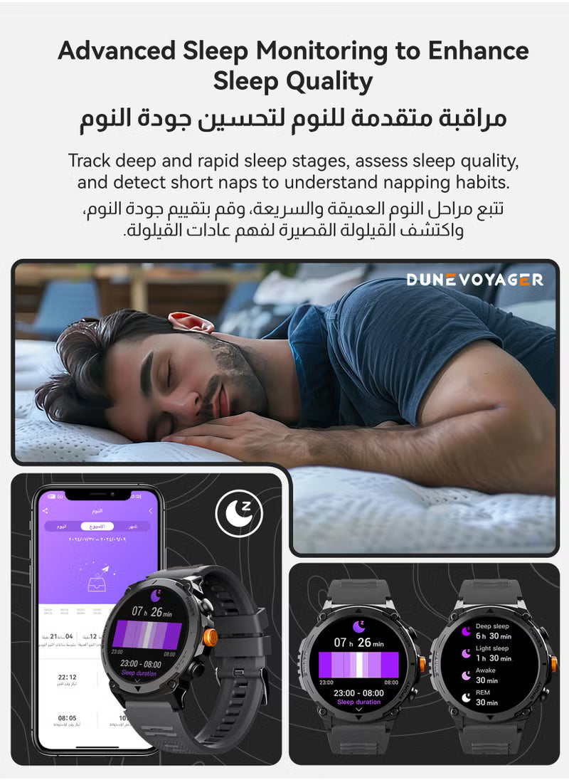 GTS 5 SmartWatch Duo – 2-in-1 Smartwatch & Calling Display