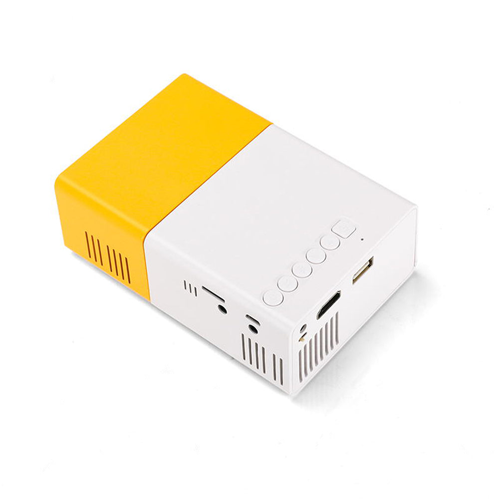 Meer Mini Projector YG-300 | Portable HD Home Theater for Movies, Kids & Travel