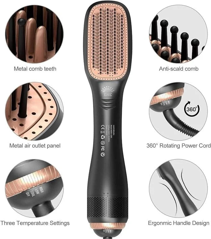 JoyPro 2-in-1 Professional Hair Dryer  Fast Drying & Styling in One