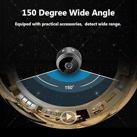 A9 Mini WiFi Security Camera | 1080P HD, Motion Sensor & Remote View