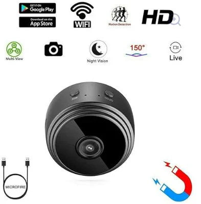 A9 Mini WiFi Security Camera | 1080P HD, Motion Sensor & Remote View