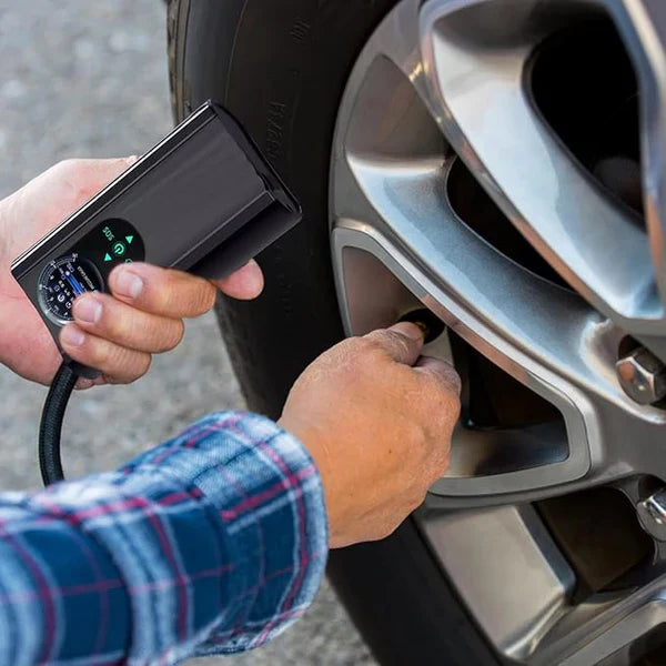 AirPump Flow Pro Smart Digital Air Compressor for Cars & Bikes
