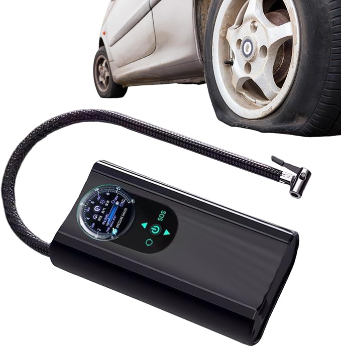 AirPump Flow Pro Smart Digital Air Compressor for Cars & Bikes