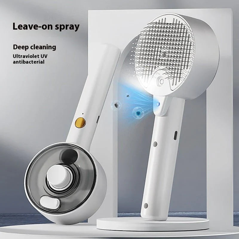 HairAway Pro – Steam-Powered Pet Brush for Easy Grooming