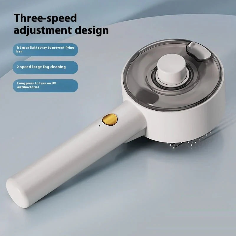 HairAway Pro – Steam-Powered Pet Brush for Easy Grooming