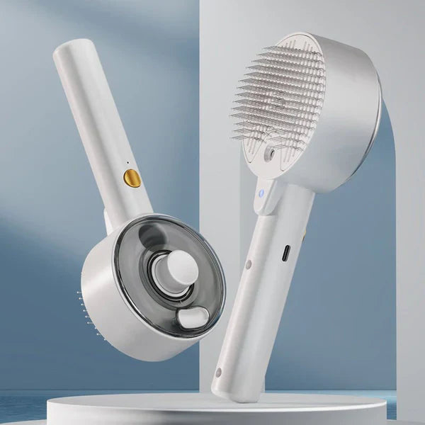 HairAway Pro – Steam-Powered Pet Brush for Easy Grooming
