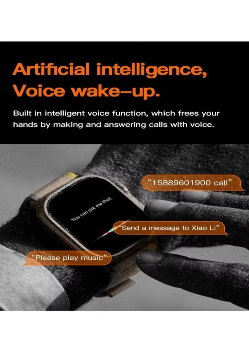 Rock 21 Pro Smartwatch  Sleek Fitness & Calling Watch with AMOLED Display