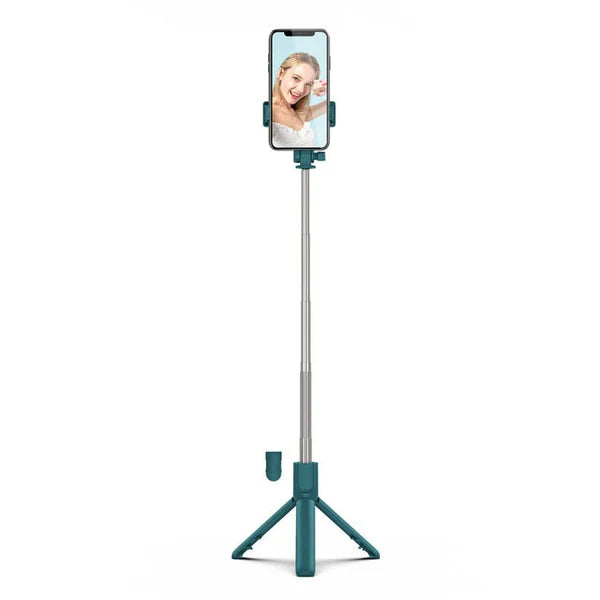 VlogEase Premium Selfie Stick Tripod with Detachable Remote
