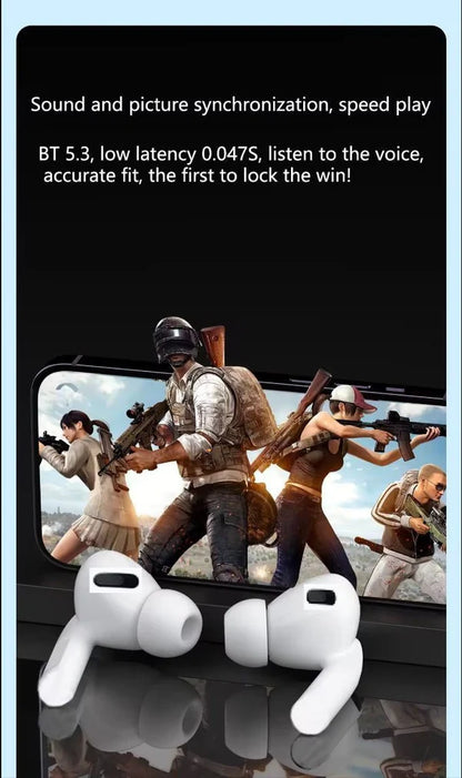 Bluetooth Earbuds Z90 Pro  Smart Screen Display & Custom Design