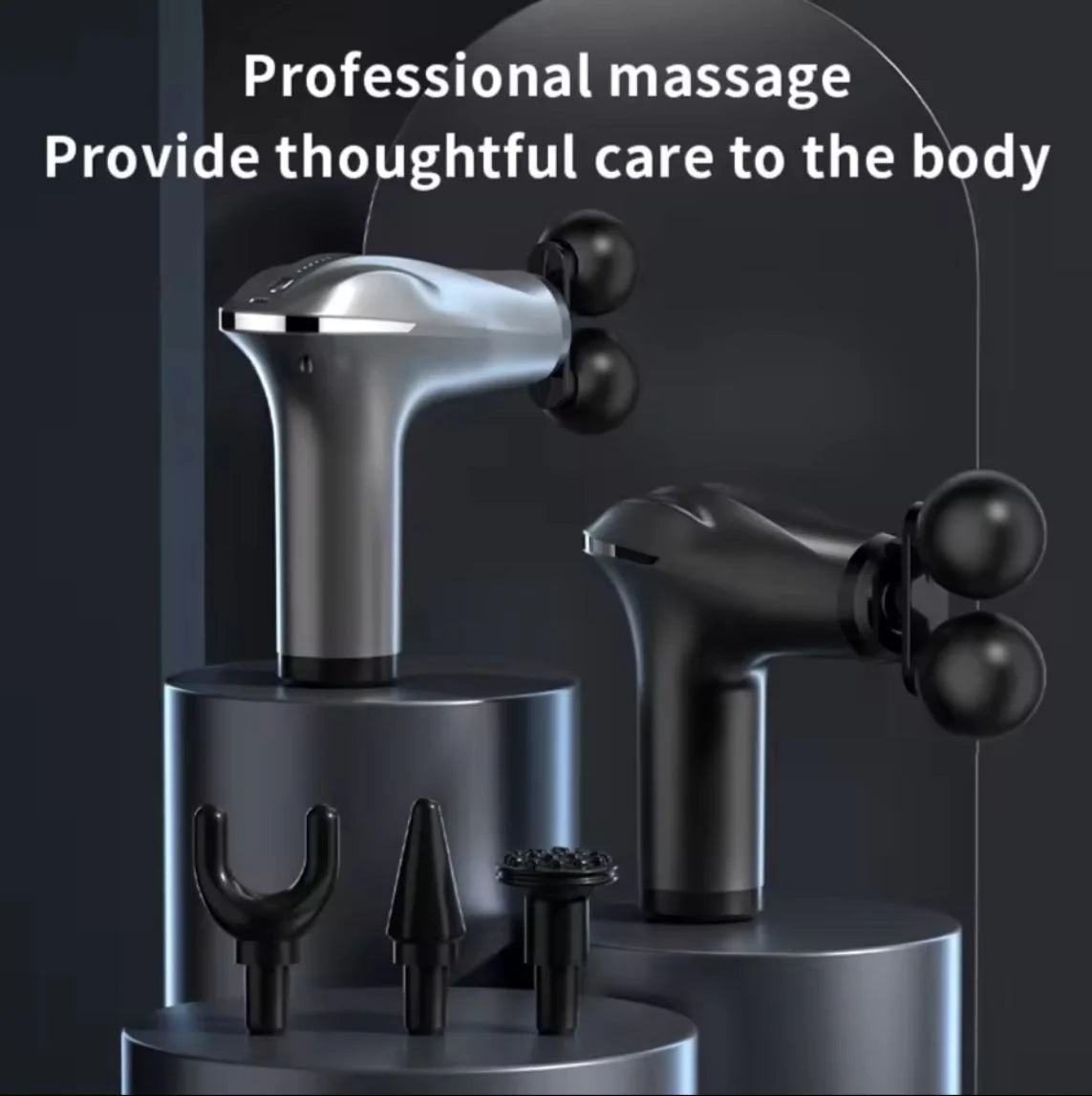 Mini Fascial Massage Gun Compact, Cordless & Effective Muscle Recovery