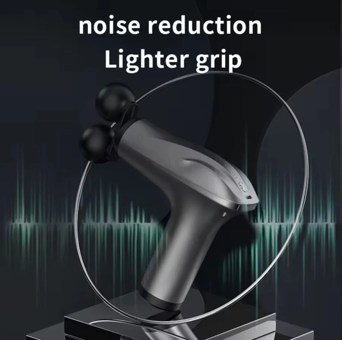 Mini Fascial Massage Gun Compact, Cordless & Effective Muscle Recovery