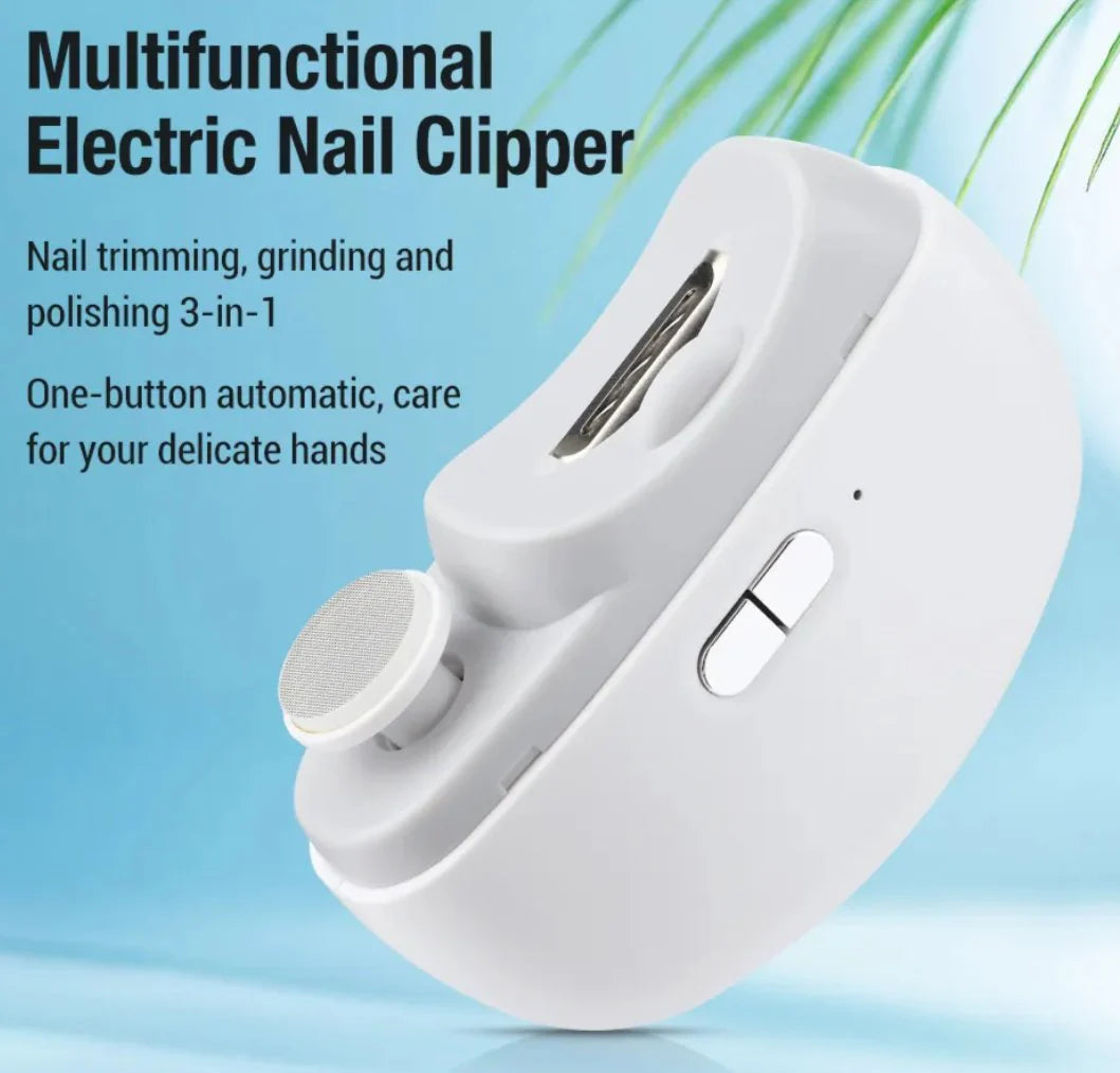 NailEase Electric Nail Grinder for Smooth & Safe Trimming
