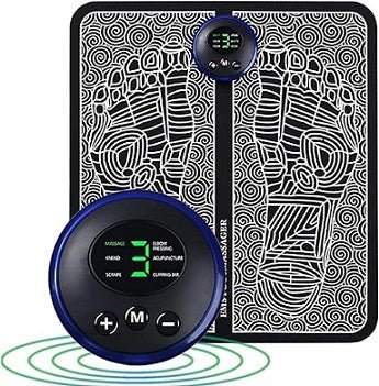 SootheStep EMS Foot Massager Mat for Pain Relief & Relaxation