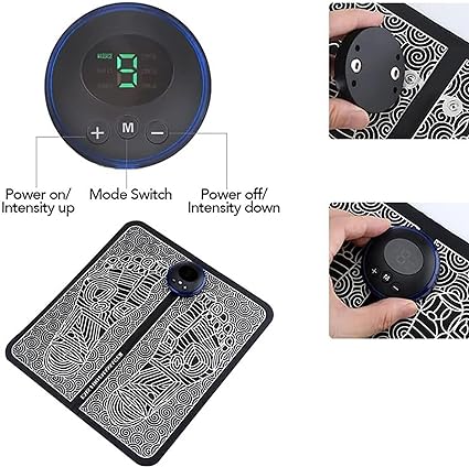 SootheStep EMS Foot Massager Mat for Pain Relief & Relaxation