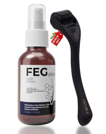 ReGrow+ Herbal Hair Growth Spray  Boost Volume & Reduce Hair Fall Naturally