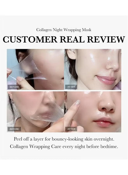 Medicube Collagen Night Peel-Off Mask  Wake Up to Youthful, Glowing Skin
