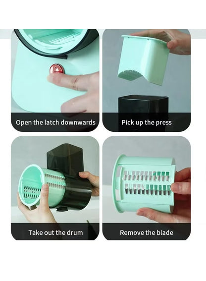 TurboSlice 3-in-1 Electric Vegetable Cutter  Fast, Fresh & Easy!