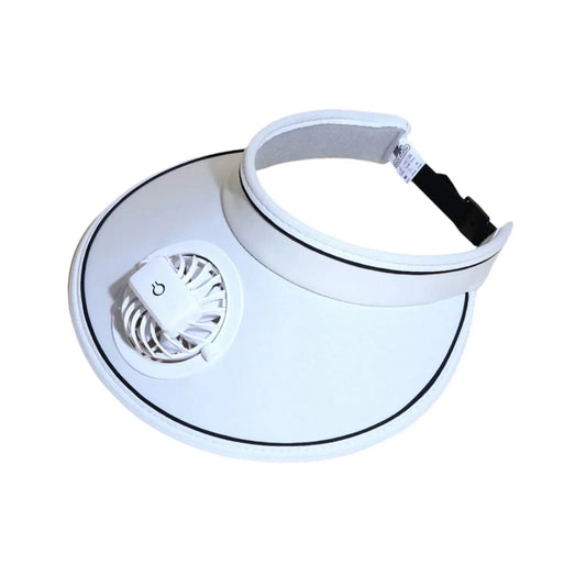 CoolBreeze Cap Mini Sun Hat with Built-In Cooling Fan