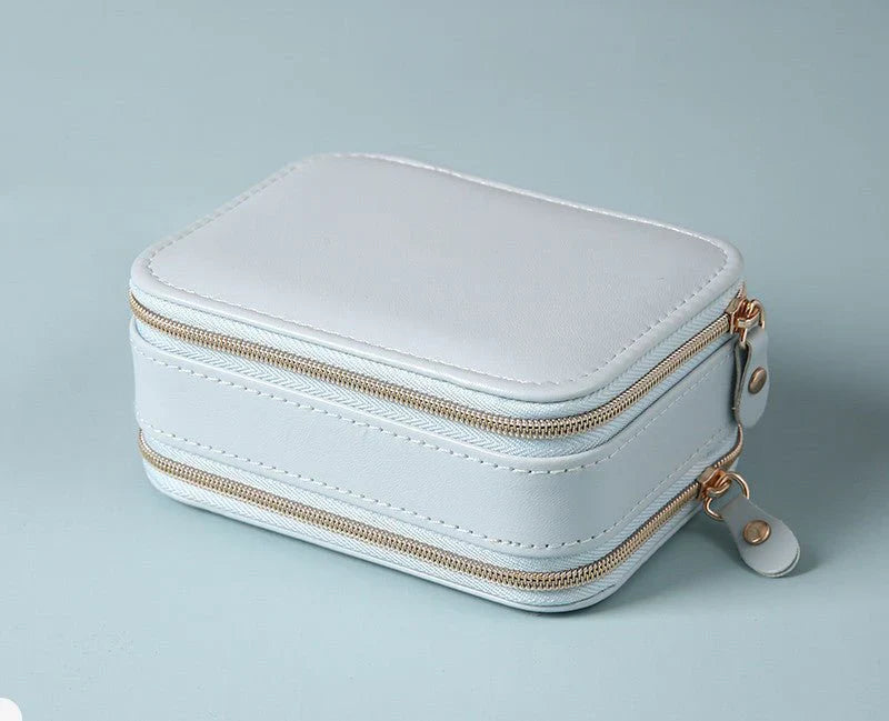 LuxeCarry Compact Jewelry Organizer for Travel & Daily Use
