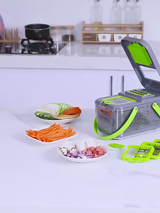 Multifunctional Vegetable Cutter _ Chop, Slice & Dice in Seconds