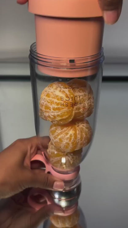 JuiceJet Rechargeable Travel Blender Bottle for Fresh Drinks Anywhere