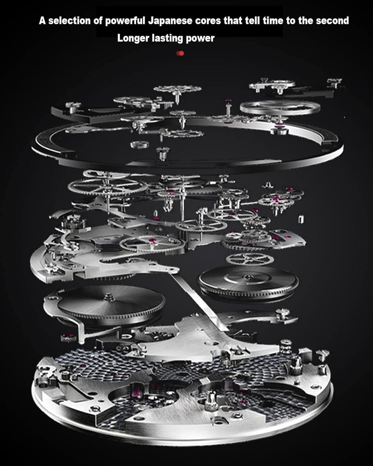 TurboSpin Men’s 3D Wheel Watch  Bold Style in Motion