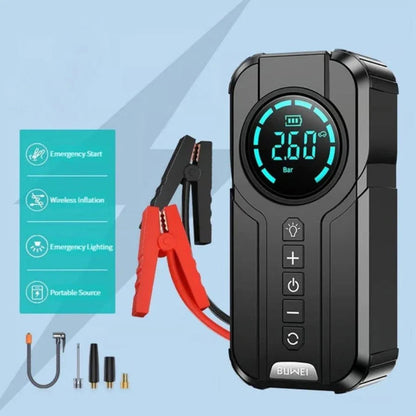 AirPump Flow Pro Smart Digital Air Compressor for Cars & Bikes