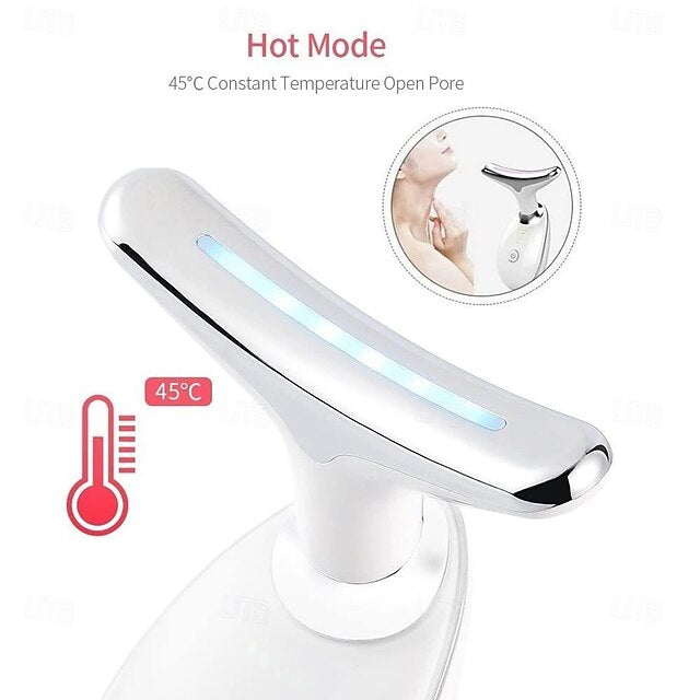 Neck & Face Lifting Device LED Therapy for Youthful Glow