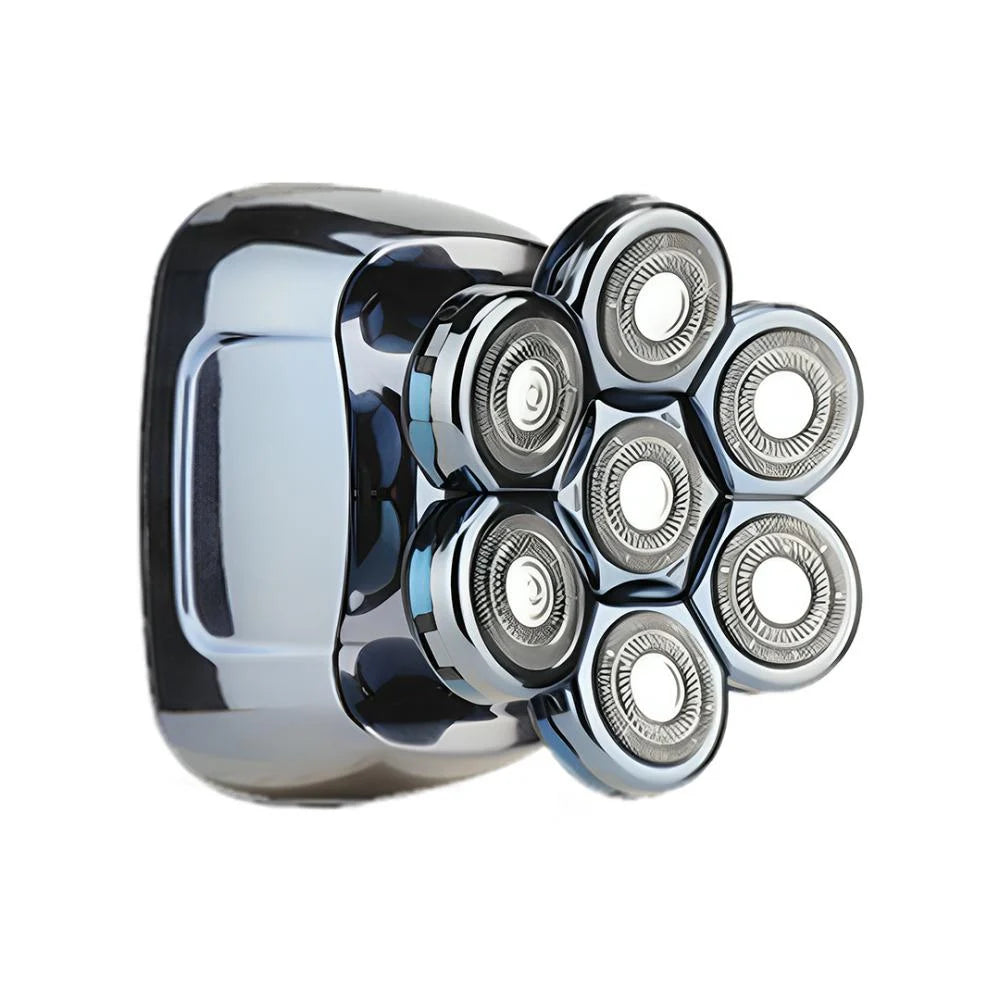 FlexGlide 4D Electric Shaver with Multi-Head Grooming for Men