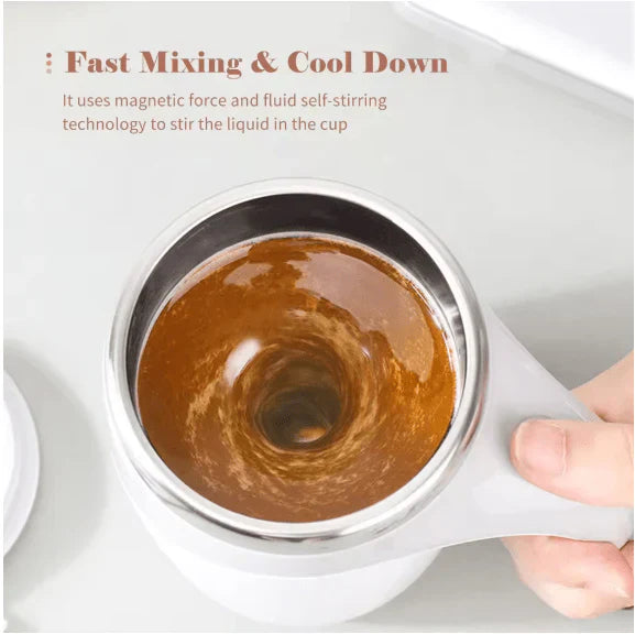 StirSip Rechargeable Self-Stirring String Cup