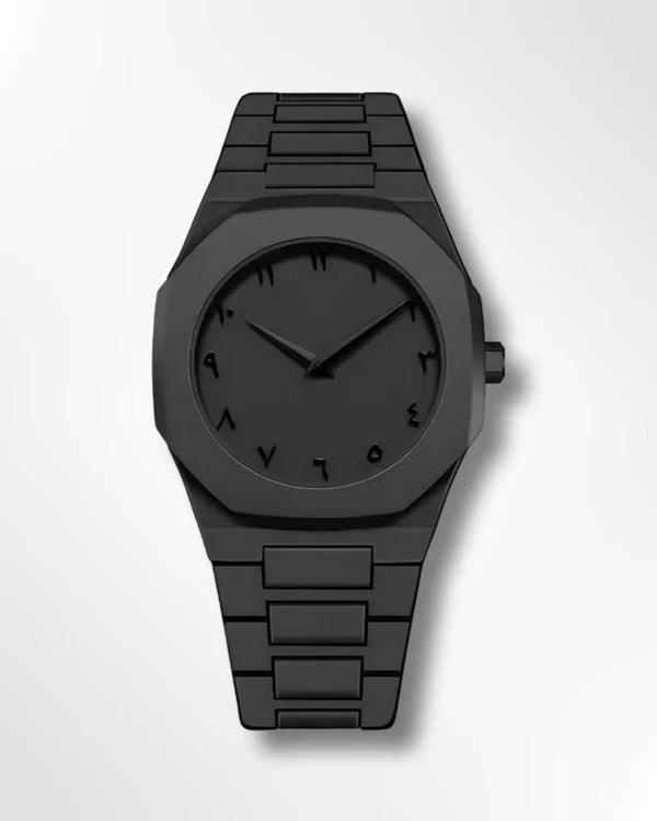 Premium Stainless Steel Arabic Watch – Timeless Design for Men