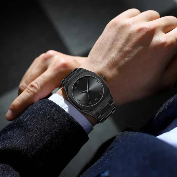 Premium Stainless Steel Arabic Watch – Timeless Design for Men